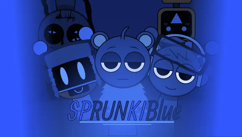 Sprunki Blue - Play Sprunki Incredibox Game Online Free Mod