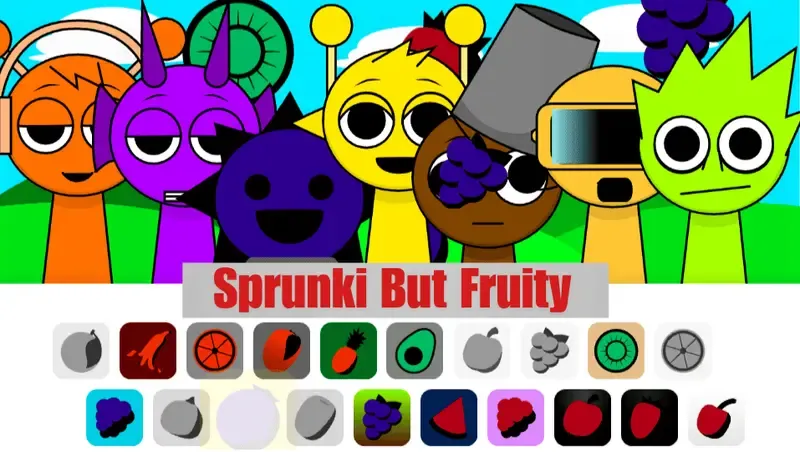 Play Sprunki But Fruity 