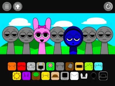 Play Sprunki: Pinki & Jevin 