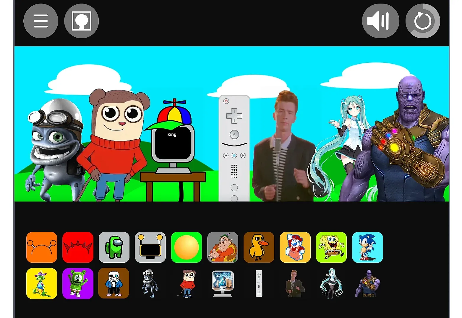 Play Sprunki But with Memes