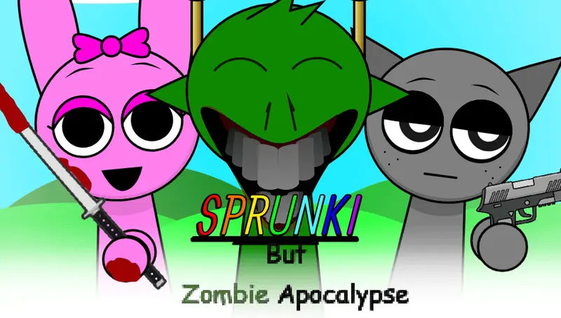 Play Sprunki But Zombie Apocalypse 
