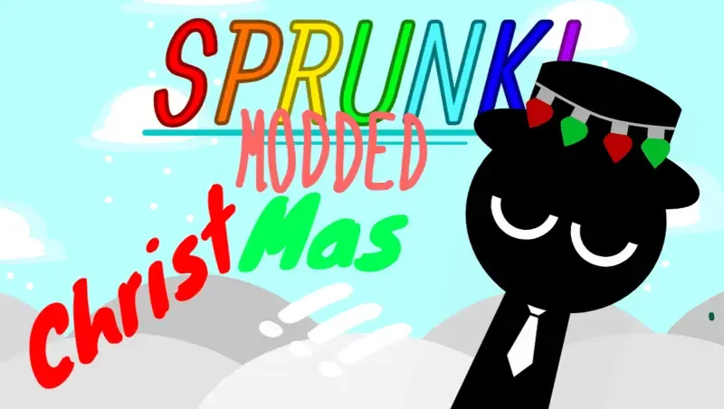 Play Sprunki Christmas Modded 