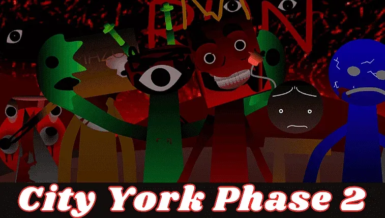 Sprunki City York Phase 2