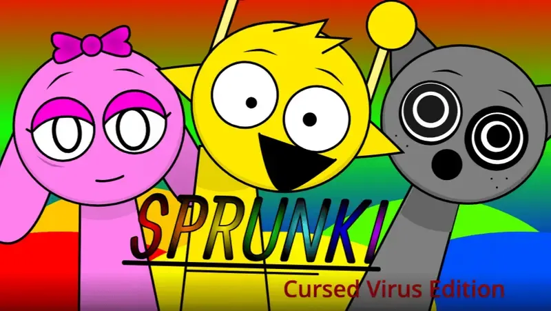 Play Sprunki Cursed Virus Edition 