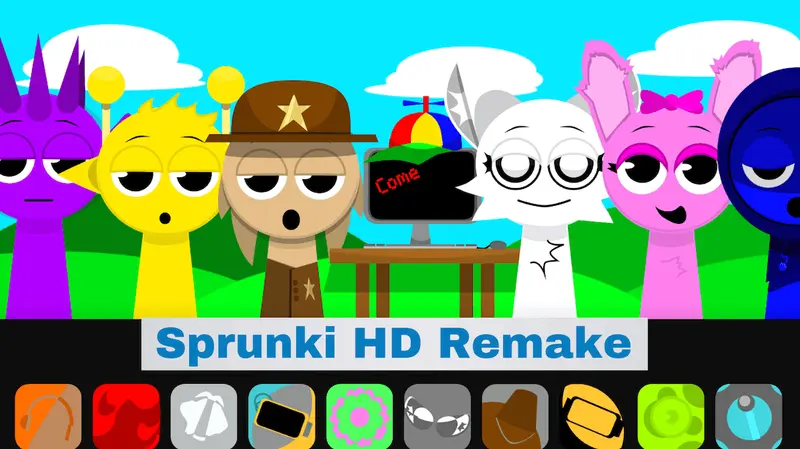 Play Sprunki HD Remake