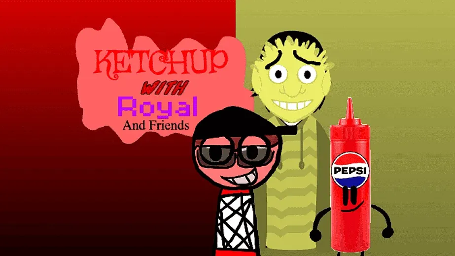 Play Sprunki Ketchup: Royal & Friends