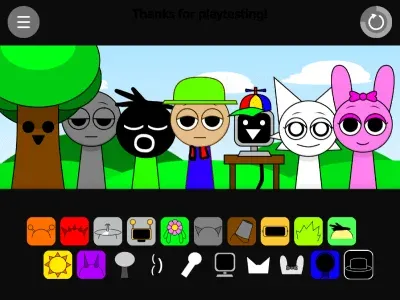 Sprunki Kiss Edition Reupload - Play Sprunki Incredibox Game Online Free Mod
