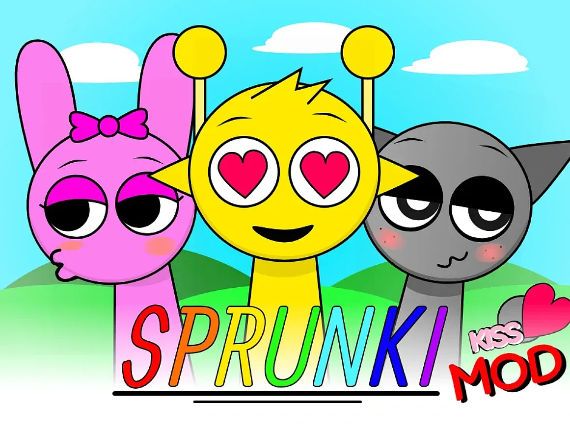 Play Sprunki Kiss Mod