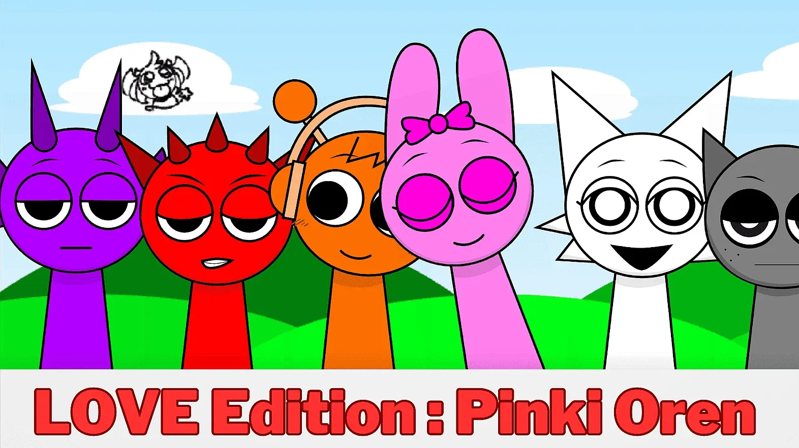 Play Sprunki Love Edition: Pinki Oren