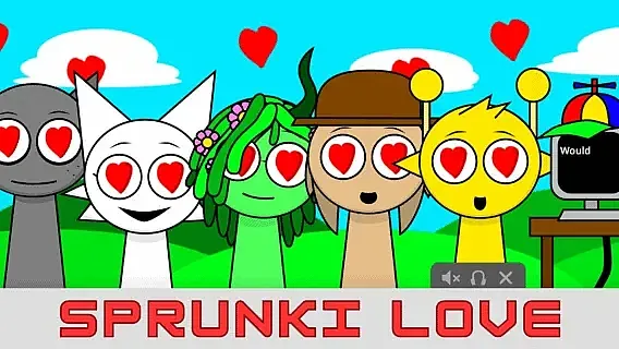 Sprunki Love Mod - Play Sprunki Incredibox Game Online Free Mod