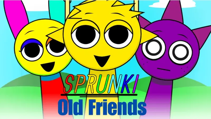 Play Sprunki Old Friends 