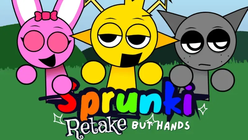 Play Sprunki Retake But Hands 