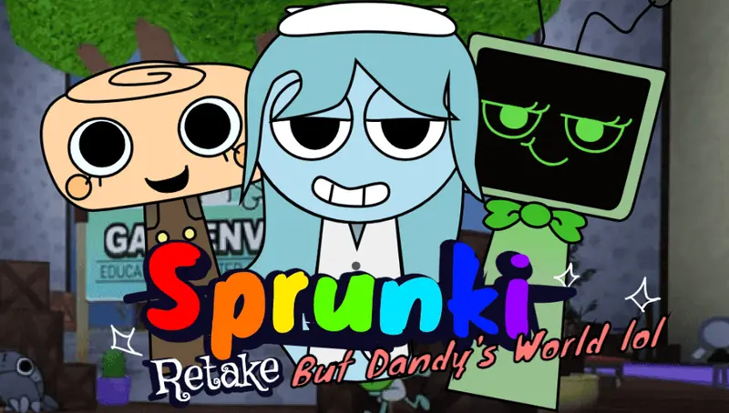 Sprunki Retake: Dandy’s World - Play Sprunki Incredibox Game Online Free Mod