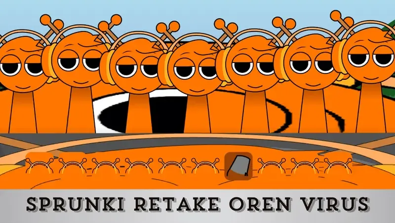 Play Sprunki Retake: Oren Virus