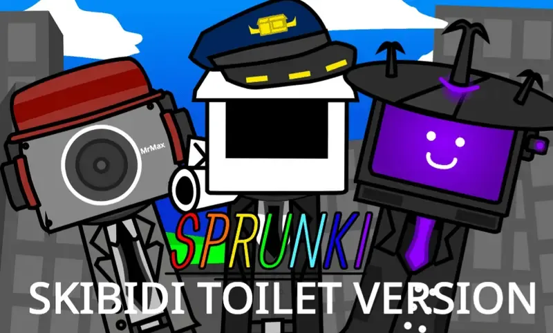 Play Sprunki: Skibidi Toilet 2.0 