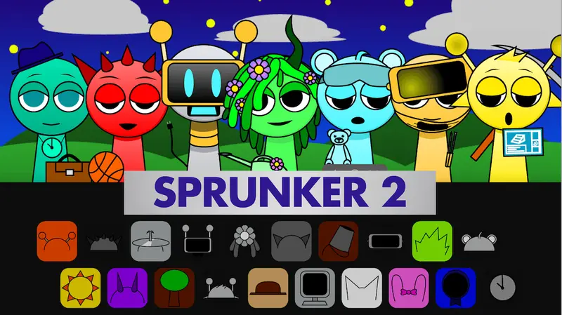 Play Sprunki Sprunker 2