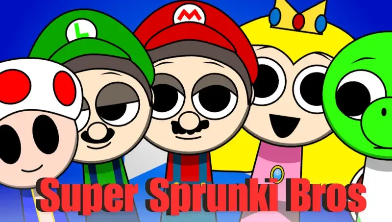 Play Super Sprunki Bros 