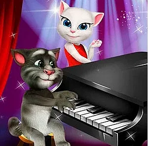 Play Talking Tom Piano Time