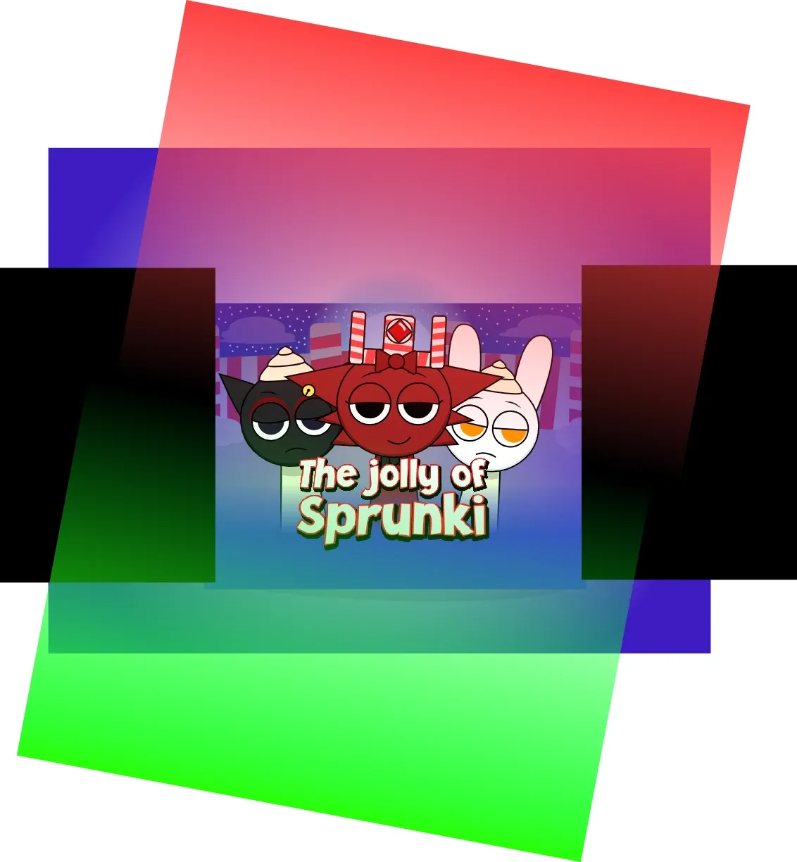 The jolly of sprunki (sprunki Christmas mod) | Holiday Music Mayhem